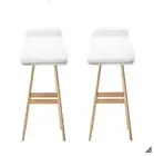 New Artiss White Sliva Barstool 2 Pack
