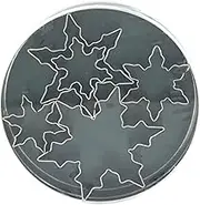 Fox Run Snowflake Cookie Cutter Set, 5 Piece