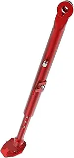 Motorcycle Adjustable Parking Side Stand Kickstand Aluminum Lowering Links Red Compatible with XR650L XR 650L 1993-2023 Racing