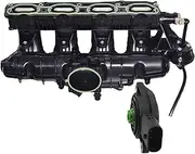 06J198211D 07L907386A Engine Intake Manifold with Sensor Set Compatible with VW CC Passat Compatible with A3 S3 TT TTS Compatible with Seat Leon 1.8T 06J198211