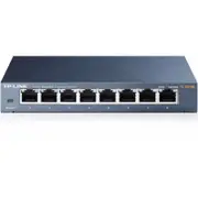 Tp-Link Tl-Sg108 8-Port Gigabit Desktop Switch 1000Mbps Steel Case