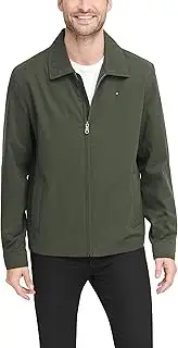 [Tommy Hilfiger] Men's Lightweight Microtwill Golf Jacket (Standard and Big & Tall)