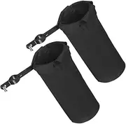 ERINGOGO 2pcs Portable Drumstick Bag Lightweight Drum Mallets Holder Oxford Cloth Storage Pouch for Drummers Easy Installation Drum Rods for Practice and Performance