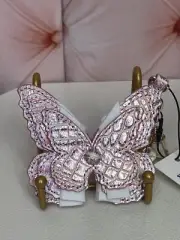 Brahmin Butterfly Tassel PIXIE DUST Melbourne BCA Genuine Leather W/Clasp NWT