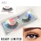 Ready Limited Vegan Strip Eyelashes NEW A01 Faux Mink