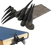 Claw Bookmark,Creative Bookmark - Resin Demon Hand Bookmark, Horror Hand of Spook Bookmark, Bookshelf Ornaments
