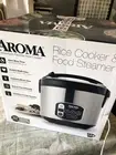 Aroma Rice Cooker and Food Steamer 4-20 Cups New In Box