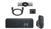 Logitech MX Work Bundle with MX Keys S Keyboard, 3S Mouse and BRIO 700 Webcam (Graphite)