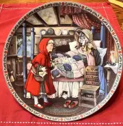 1988 Knowles "Little Red Riding Hood" First in a Series W/COA NIB FREE SHIPPING