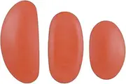 Ceramic Shaping Tool Silicone Quick Accessory Sturdy Pottery Supplies Pottery Clay Ribs for Ceramics Daily Work Clay Play Dough Modeling, 3pcs(S,M,L)