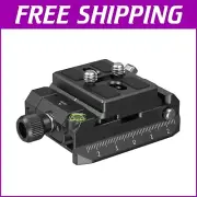 Dual Compatibility Mount Plate Kit with Secure Lock for Arca & Manfrotto Systems