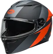 Bell Lithium Shear Helmet, grey-orange, Size M for Men Grey Orange