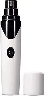 Dog Nail Grinder,Electric Pet Trimmer,Pet Grinder, of The Electric File Working Time,for Small Medium Large Dogs,Cats,Parrots and Other Pets., White