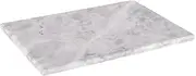 Argon Tableware Rectangle Marble Chopping Board - 23 x 27cm - Pack of 1 - White Cutting Board Solid Worktop Protector Mat Serving Platter for Slicing Vegetables, Cutting Meat, Meal Preparation