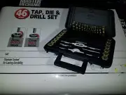 Master Mechanic 46 Piece Tap, Die & Drill Set NIB