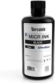 VersaInk-Nano MICR Ink -1000 ml – Magnetic Ink for Check Printers and All-in-One Inkjets