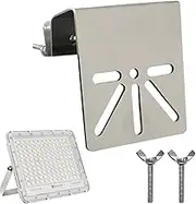 Outdoor Corner Camera Mounts - CCTV Camera Wall Mount Bracket with 2 Screws,Stainless Steel Security Accessories for Home House Exterior