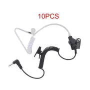 10PCS K1P-1 3.5mm Listen Only Earpiece Acoustic Tube for Two Way radio