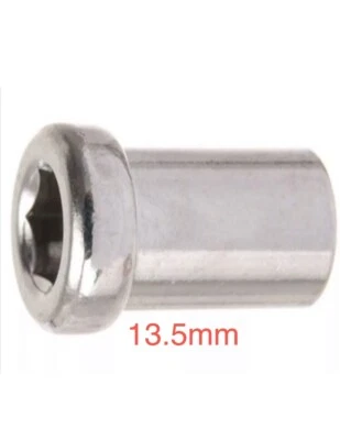 Shimano 13.5mm Caliper Brake Suken Nut For Road Bikes 105 Tiagra Sora Silver New