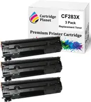 3 Pack Compatible Toner Cartridge Replacement for HP CF283X 83X (2,200 Pages) for HP Laserjet Pro MFP M201 MFP M201d MFP M201dw MFP M201n MFP M225 MFP M225dn MFP M225dw