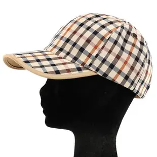DAKS 日本製 經典格紋 鴨舌帽 棒球帽 休閒帽 帽子