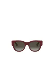 Fendi Eyewear Butterfly Frame Sunglasses 53 Rosso