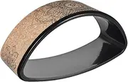 1/2 Cork Yoga Wheel - Double Sided Arched Design Back Stretcher Wheel | Anti Slip Arch Back Wheel, Strong Back Relief Wheel, Spine Stretching Wheel For Yoga Strength Training Fitness Workout