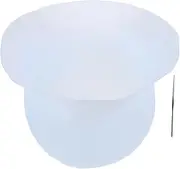 MERRYHAPY Hair Streaking Cap Silicone Highlighting Reusable Hair Dyeing Tool Comfortable Material Steel Pin Fixation