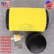 Air Filter Oil Filter for Poulan Pro PB185A42 Riding Tractor 42" Deck 18.5 HP