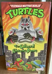 NECA TMNT Colossal Chrome Dome Teenage Mutant Ninja Turtles New Sealed *READ*