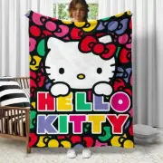 Throw Blanket Animal Art Woven Machine Washable Sofa Covers Modern Multicolor