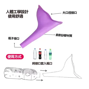 女用站立小便器 野外小便器 站立式小便器 女用尿壺 車用小便漏斗 接尿器 小便漏斗 尿壺 應急尿壺