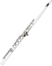 C Flute, 16 Keys Flute for Kids, Beginner, Student, Beginner's Musical Instrument with Carrying Case and Cleaning Kit, Ergonomic G Key Offset Student Flute Instrument, Easy to
