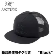 Arc'Teryx Logo Tracker Flat Cap Black