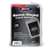Lot of 1000 BCW Large Semi Rigid Graded Trading Card Submission Holders