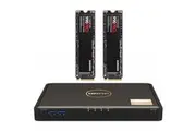QNAP TBS-464 4-Bay 8GB Flash NAS with 2x 4TB NVME SSD Bundle