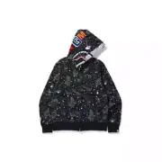 BAPE Space Camo Shark Full Zip Double 1G20 115 004 Size XL(Free Ship)*NEW*✅