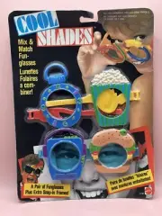 Vintage 1987 Mattel Cool Shades - Mix & Match Fun Glasses NOS 80s Retro