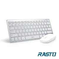 在飛比找momo購物網優惠-【RASTO】RZ4 高階款2.4G無線鍵鼠組