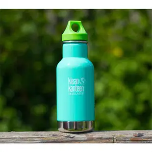 【結交世界】Klean Kanteen 窄口保溫瓶 355ml (綠蓋) ｜美國可利鋼瓶