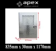 BRAND NEW HEAVY DUTY ALUMINIUM CHECKER PLATE DOOR TRUCK TOOLBOX - DOOR 835