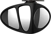 Blind Spot Mirrors - Car Mirror | Adaptive ABS Convex Round Mirror | Three-Sided Car Wheel Convex Rear View Mirrors | 360 Degree Adjustable Looking Glass for Truck Vehicle Wheel Observation