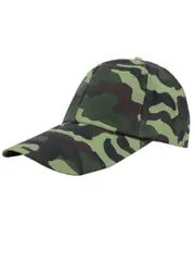 Army Green Camoflauge Adults Costume Cap
