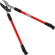 TABOR TOOLS GG12 Compound Action Anvil Lopper, Chops Thick Branches with Ease, 2-Inch Cutting Capacity, 30-Inch Tree Trimmer with Sturdy Professional Extra Leverage 22-Inch Handles.