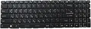 Laptop No Backlit Replacement Keyboard for MSI Raider GE76 Deluxe Edition-12U Raider GE76 Deluxe Edition 12UHS 12UGS Korean KR Black No Frame