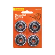 Richmond 1-1/16 x 3/8" Unground Flange Ball Bearing - 4 Pack