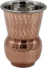 THE STREETS CRAFTS EXPORTS Hammered Outside pure Copper Inside Nickel Plated Tumbler Moscow Mule Mugs Copper Tumbler Cups (1)
