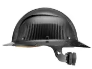 LIFT Safety DAX Black Carbon Fiber Full Brim Hard Hat (Q)