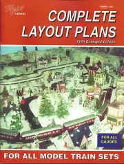 COMPLETE LAYOUT PLANS for All Model Train Sets: 150 train layouts, LAST NEW BOOK