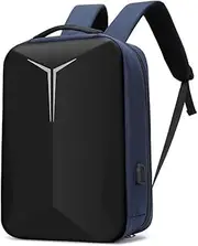 Bliss Gifts & Homewares Hard Shell Backpack I Large Capacity Laptop Bag with Reflective Strip External USB Charging Port I Waterproof Breathable Business Bags I for men women Student Travel